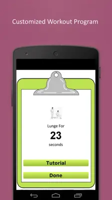 Leg Workout android App screenshot 2
